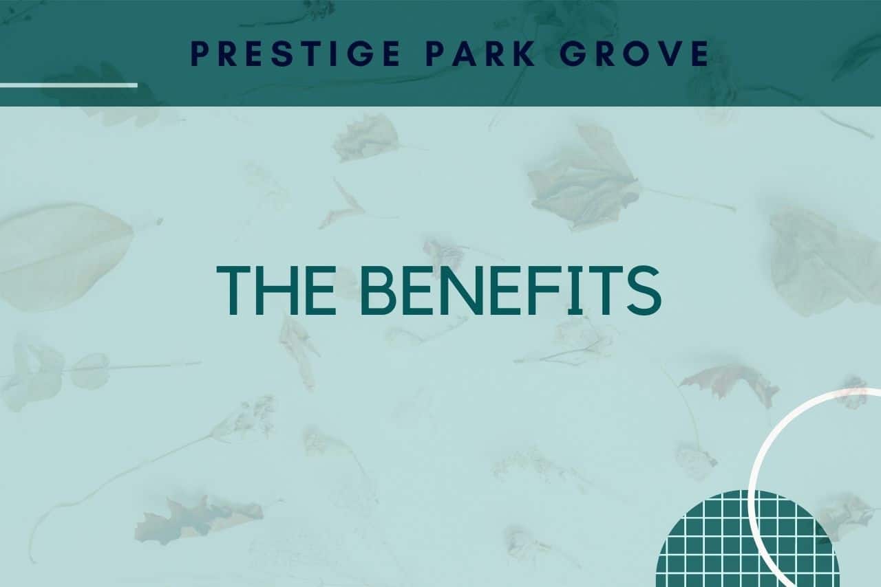 Prestige Park Grove The benefits