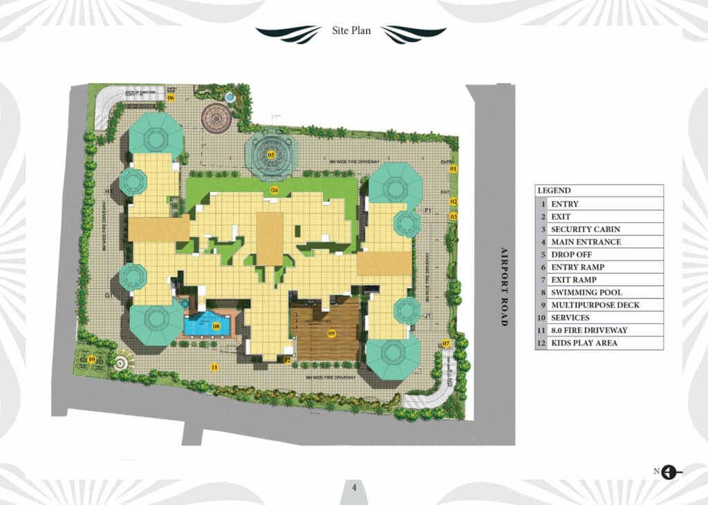 Prestige Leela Residences - Master Plan 