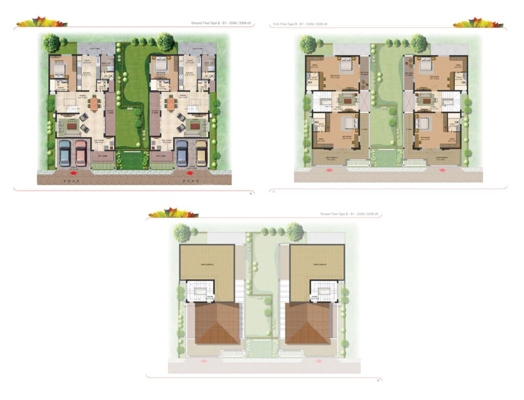 Prestige Glenwood 3.5 br floor plan